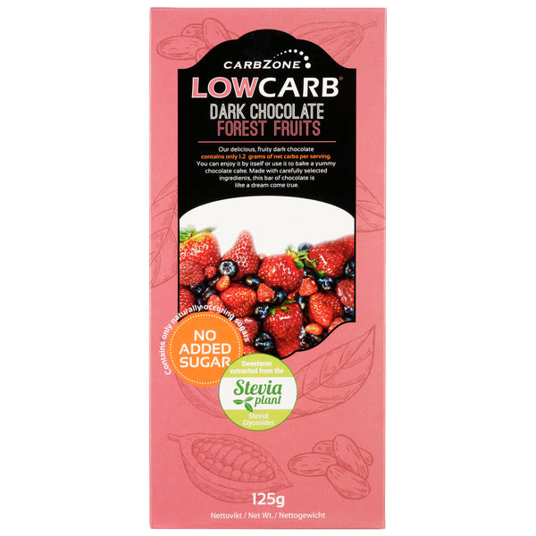 Low Carb Dark Forest Fruits Chocolate